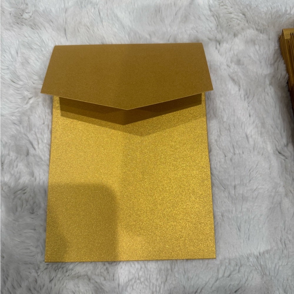 Gold Envelopes Set - Picture 5 of 5